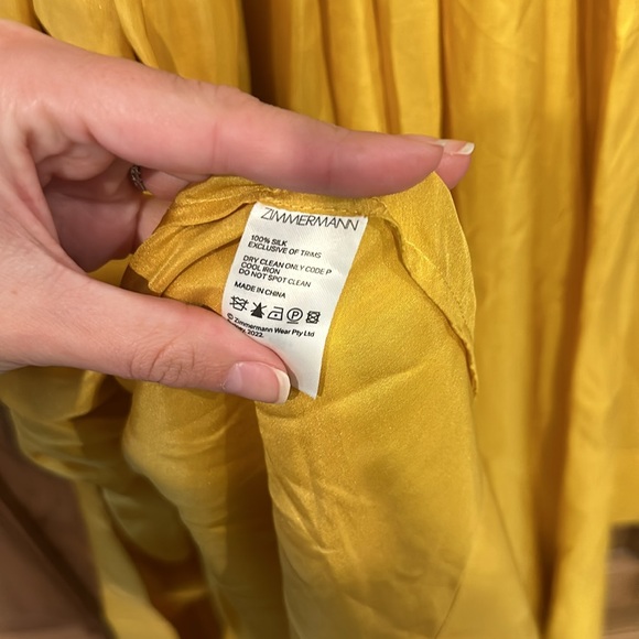 Zimmermann Devi Silk Halter Dress - Picture 9 of 9